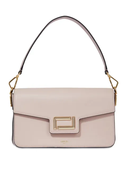 Lancel leather medium flap bag