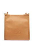 Lancel logo-embossed crossbody bag - Brown