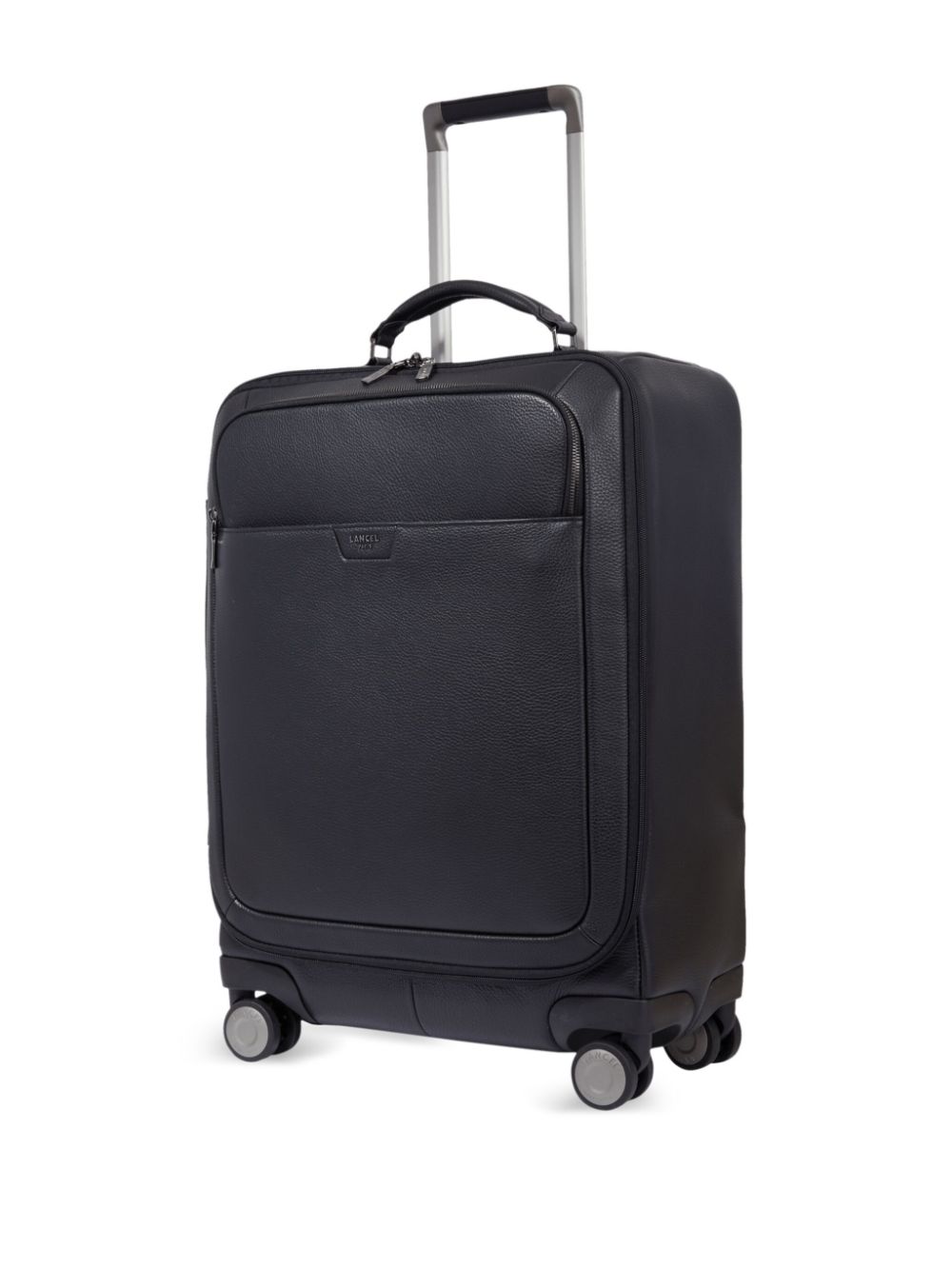 Shop Lancel Come De  Leather Cabin Suitcase In Black