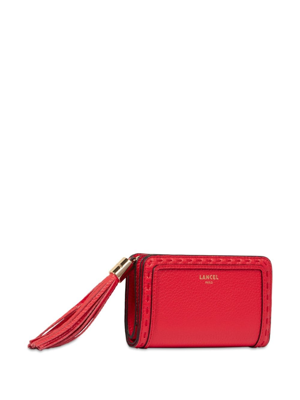 Shop Lancel Premier Flirt Wallet In Red