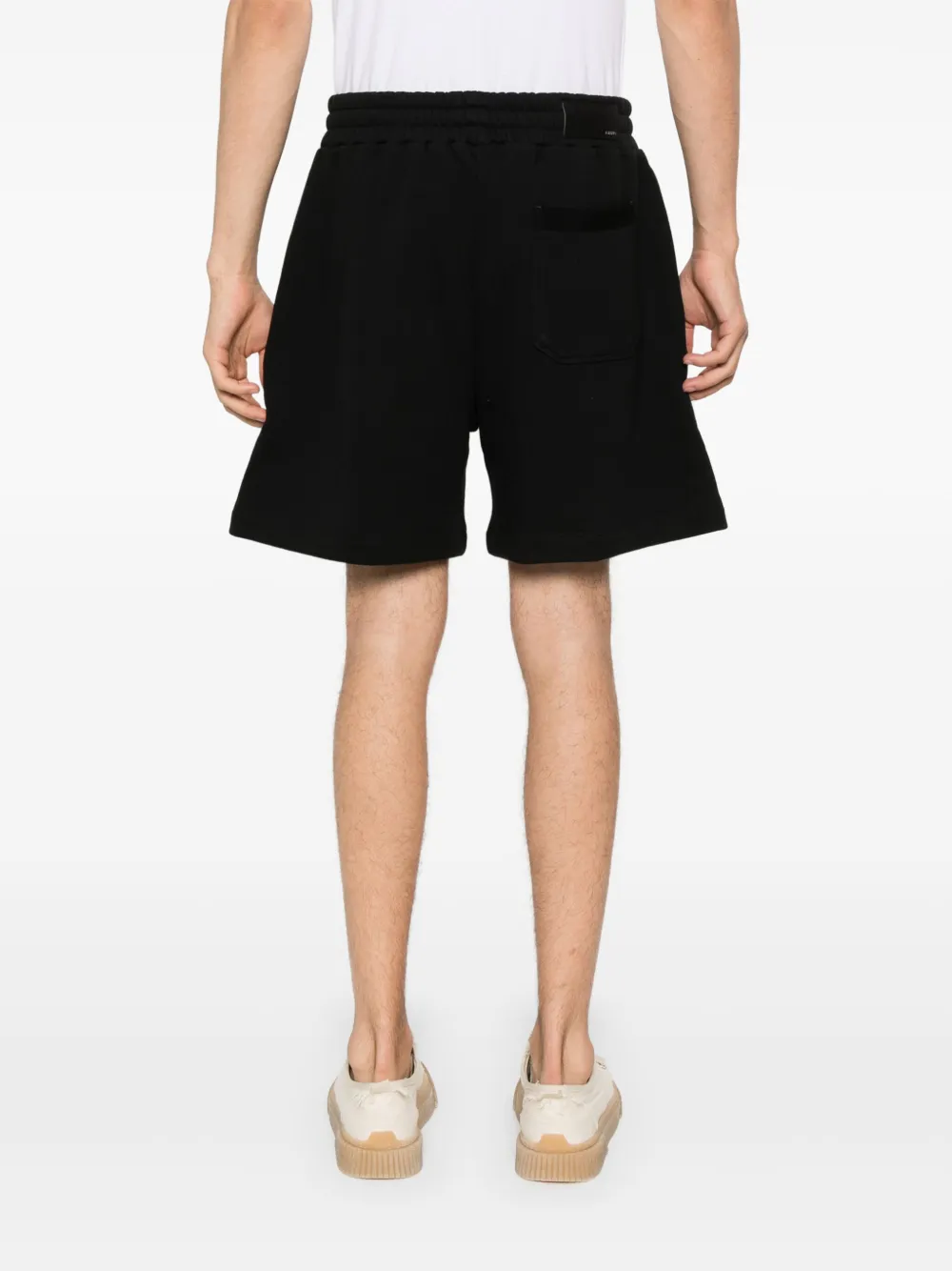 AMIRI Katoenen shorts met logoprint Zwart