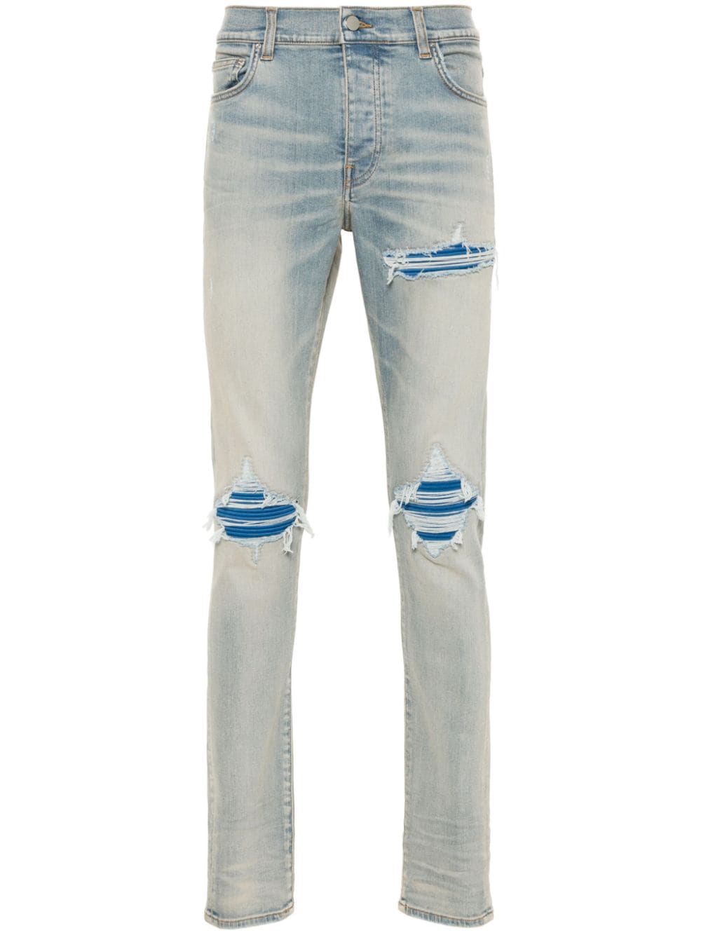 Amiri Mx1 Skinny Jeans In Blue