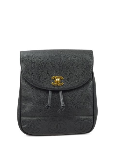 CHANEL 1997 Triple CC backpack Women