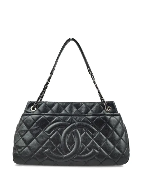 Sac porté épaule matelassé à losanges (2014) - CHANEL Pre-Owned - Modalova