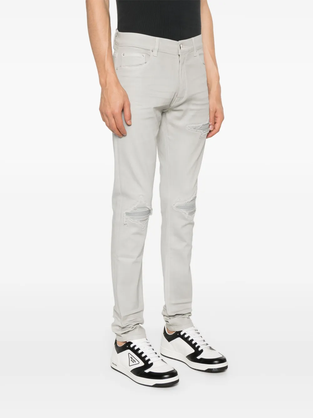 AMIRI WAX MX1 SKINNY JEANS