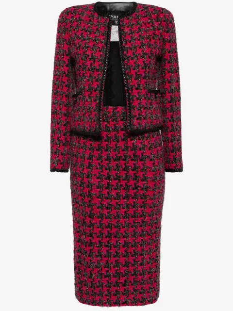 CHANEL Pre-Owned 1994 tweed skirt suit