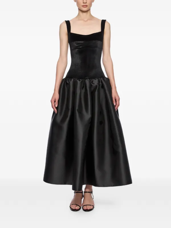 corset flared dress Shop Black Strappy Corset Flared Dress - for Women | OUTZIDR