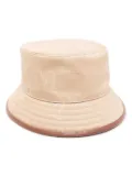Max Mara Tessa logo-jacquard bucket hat - Brown