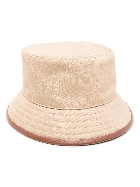 Max Mara Tessa logo-jacquard bucket hat Women