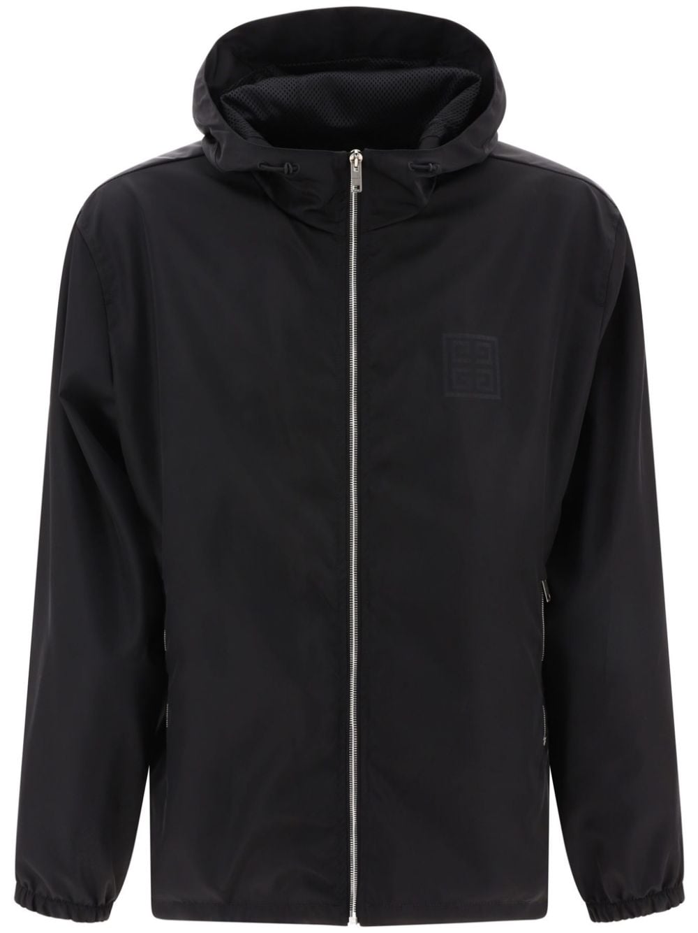 Givenchy zip-up hooded jacket Zwart