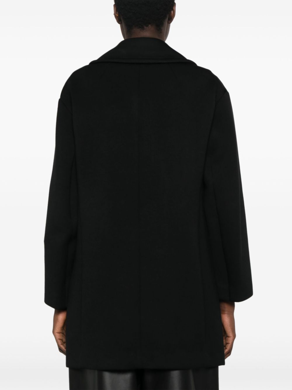 'S Max Mara scuba-jersey peacoat Women