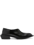 Moschino 40mm Cuban heel loafers - Black