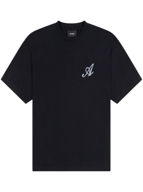 Axel Arigato logo-embroidered T-shirt Men