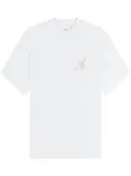 Axel Arigato logo-embroidered T-shirt - White