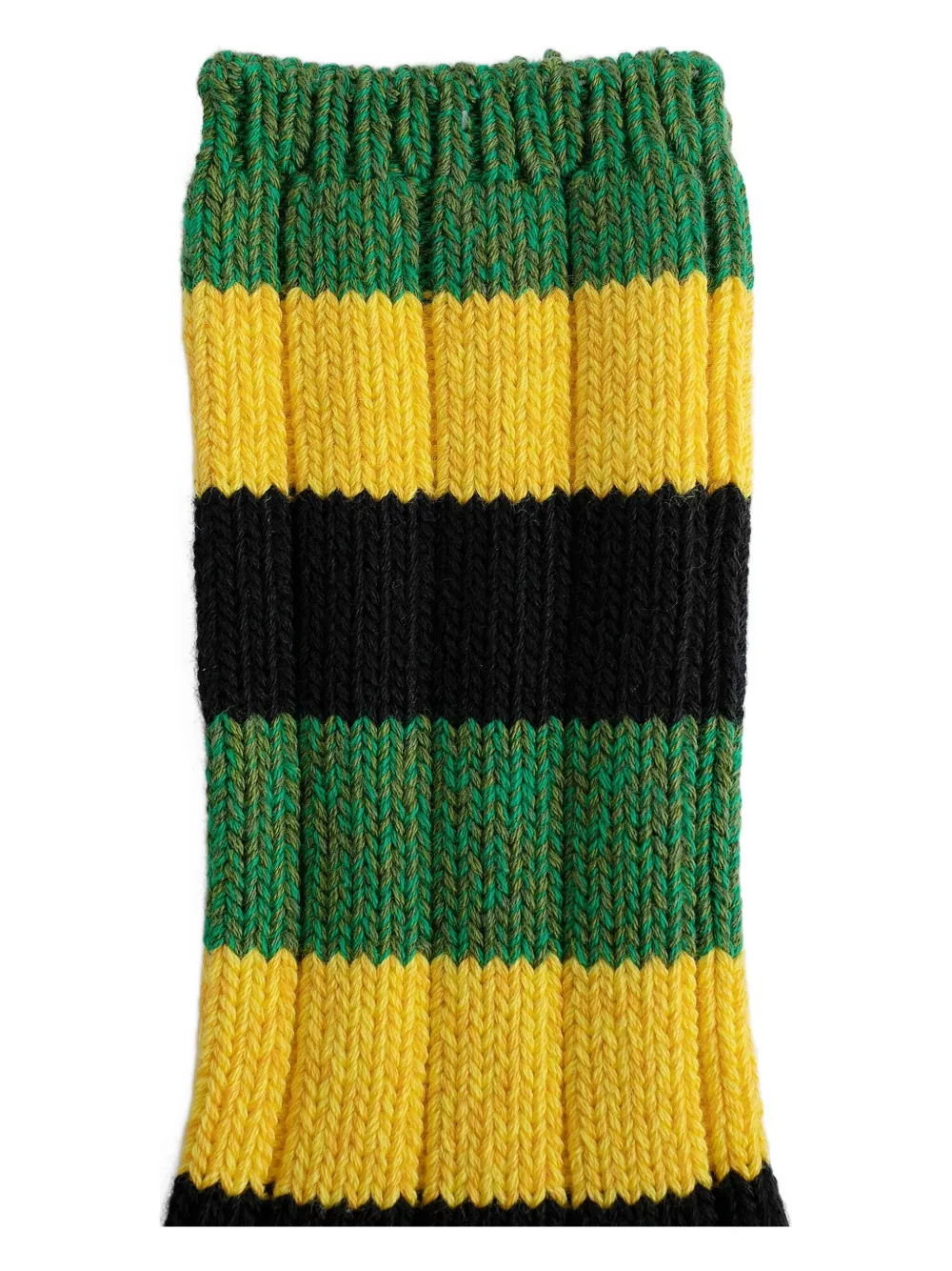 Kapital 56 Yarns Rasta Rainbowy Happy Heel Socks In Black