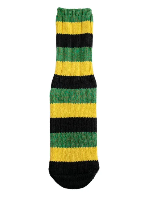 KAPITAL  56 Yarns Rasta Rainbowy Happy Heel socks