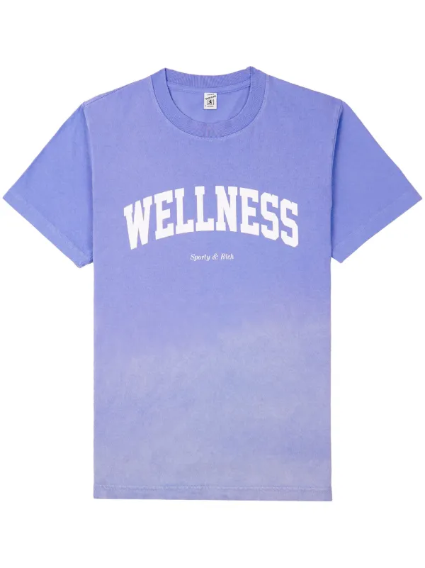 Sporty & Rich Wellness Ivy Tシャツ | ブルー | FARFETCH JP