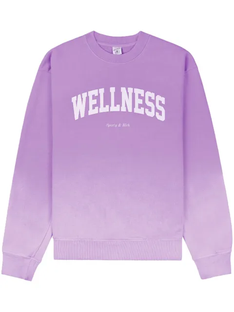 Sporty & Rich Wellness Ivy crew-neck cotton sweatshirt 