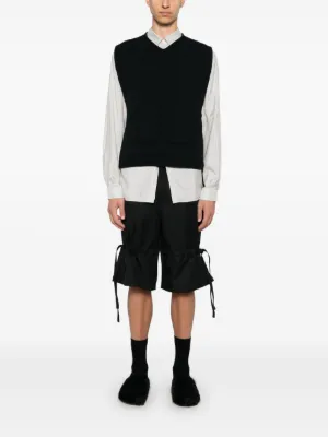 Comme Des Garçons Shirt ワイド ショートパンツ | ブルー