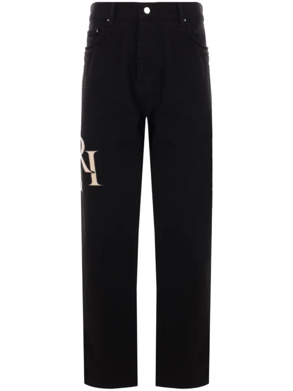 パンツ amiri slim fit jeans28 Black Amiri 'slim' type jeans Amiri - Vitkac AS