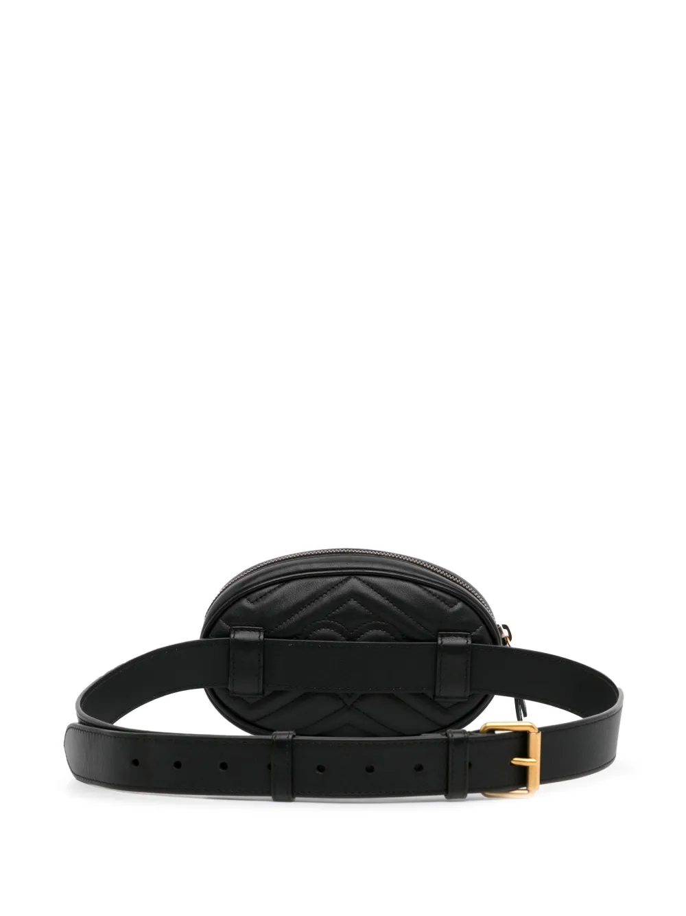 Gucci Pre-Owned 2016-2023 GG Marmont Matelasse belt bag - Zwart