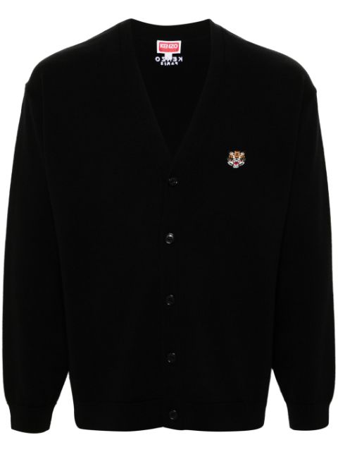 Kenzo Lucky Tiger wool cardigan Men