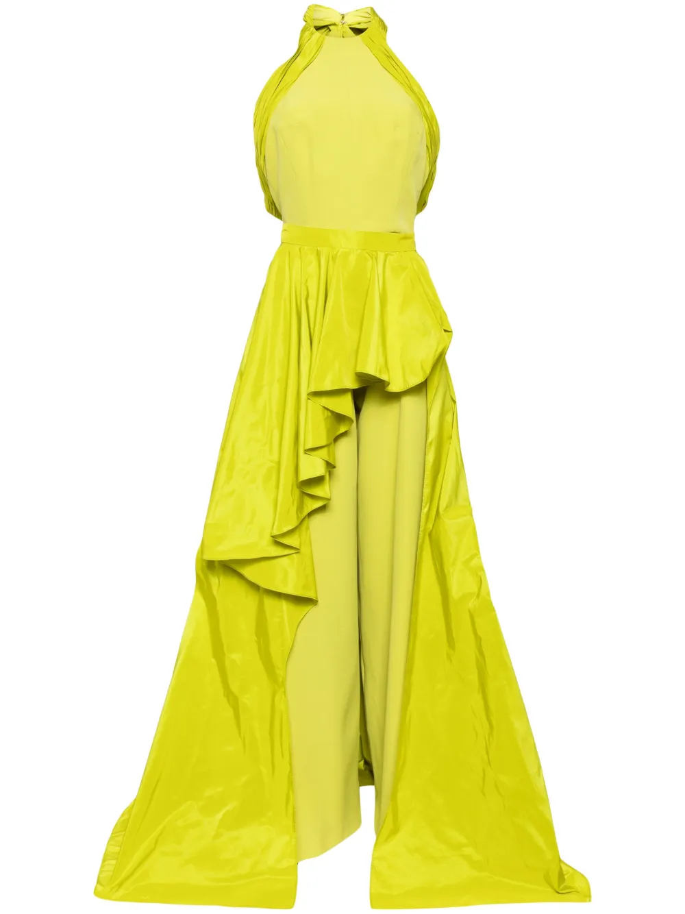 Saiid Kobeisy Mouwloze jumpsuit Groen