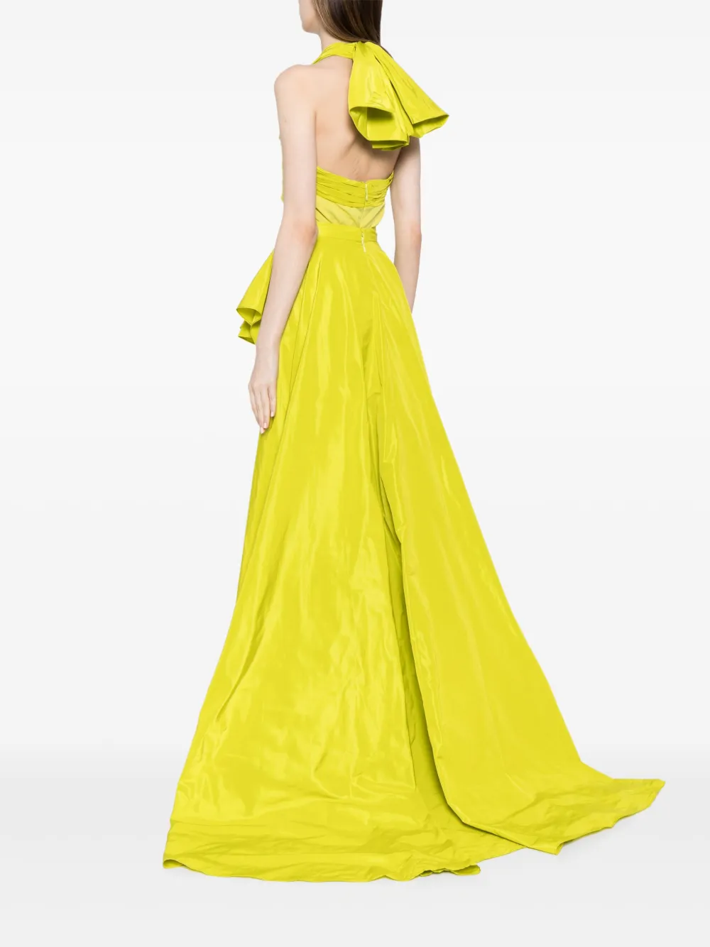 Saiid Kobeisy Mouwloze jumpsuit Groen