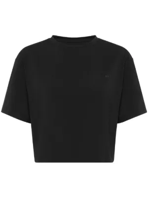 Alexander Wang クロップドトップ | ブラック | FARFETCH JP