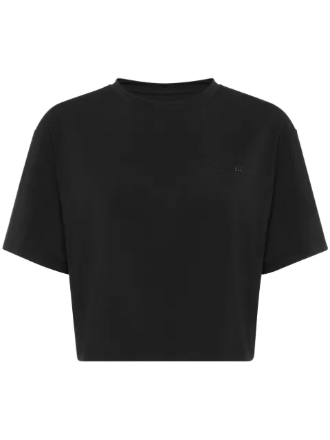 Plein Sport cropped crew-neck T-shirt
