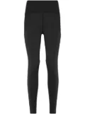 Plein Sport logo panelled leggings - Black