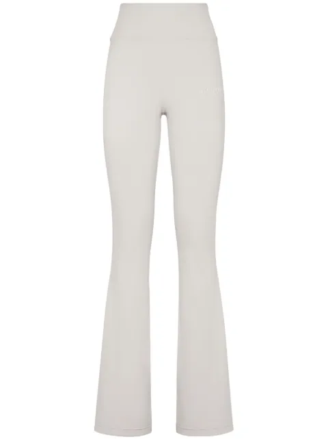 Plein Sport logo bootcut leggings