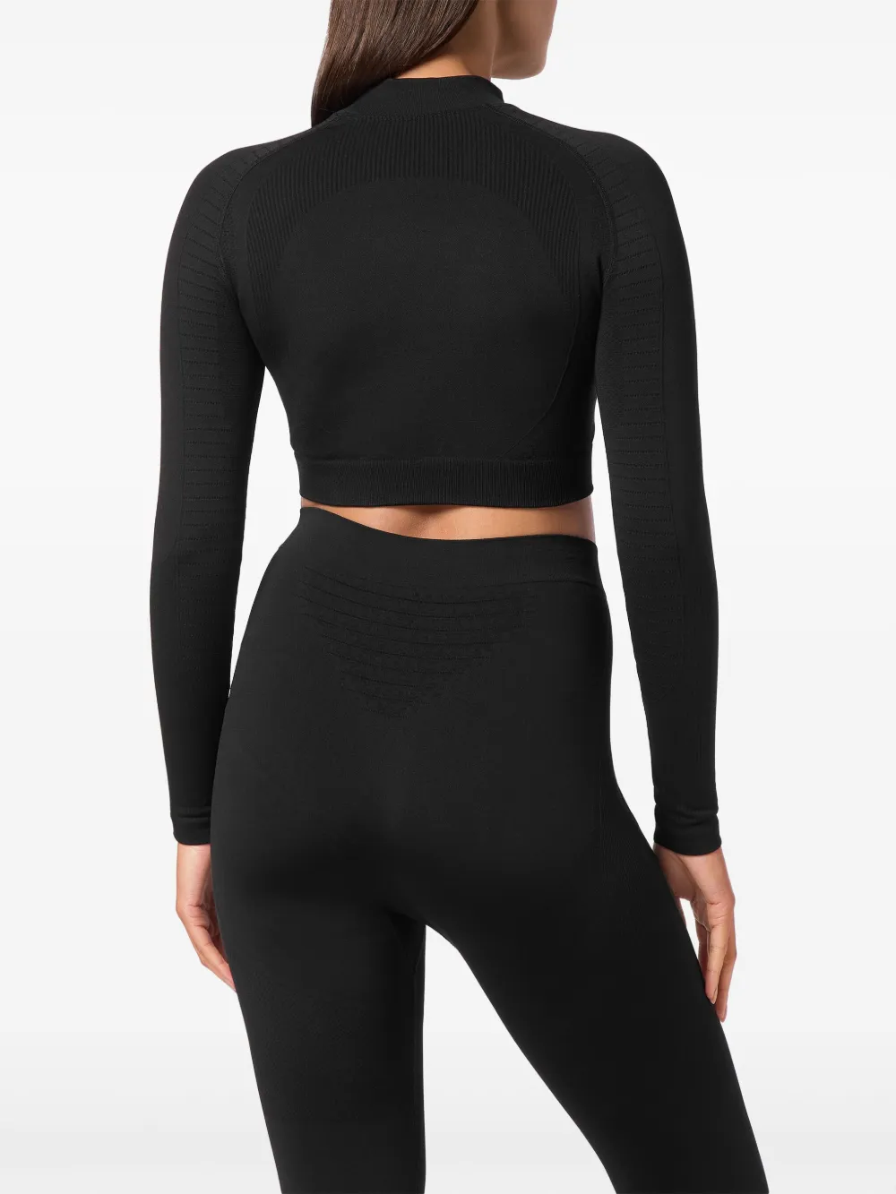 Plein Sport Cropped top Zwart