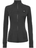 Plein Sport zip-up jogging top - Black