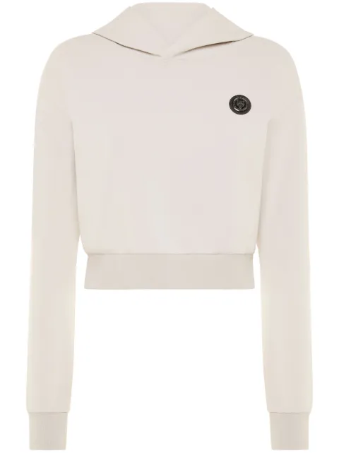 Plein Sport cropped hoodie