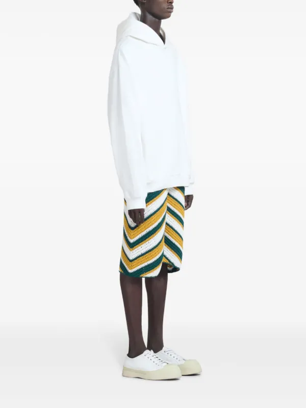 Marni crochet-knit Shorts | Green | FARFETCH