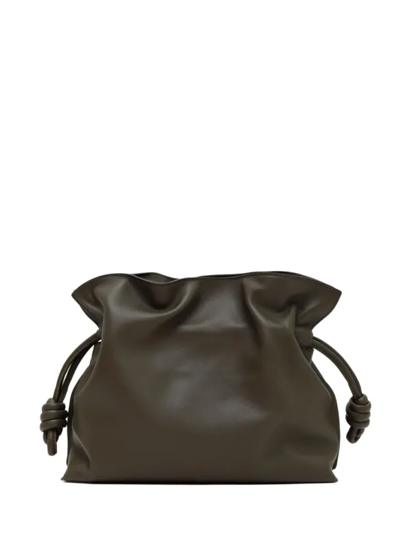 LOEWE フラメンコ クラッチバッグ | グリーン | FARFETCH JP