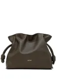 LOEWE Flamenco leather clutch bag - Green