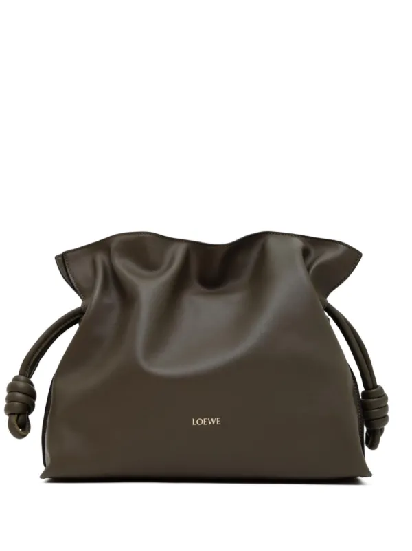 LOEWE フラメンコ クラッチバッグ | グリーン | FARFETCH JP