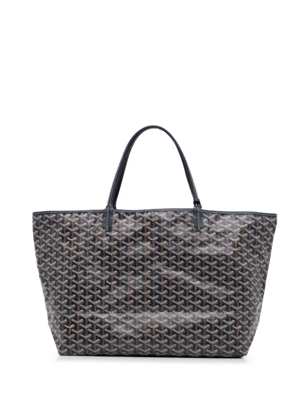 Goyard Pre Owned 2021 Goyardine Saint Louis GM Tote Bag Blue FARFETCH AE