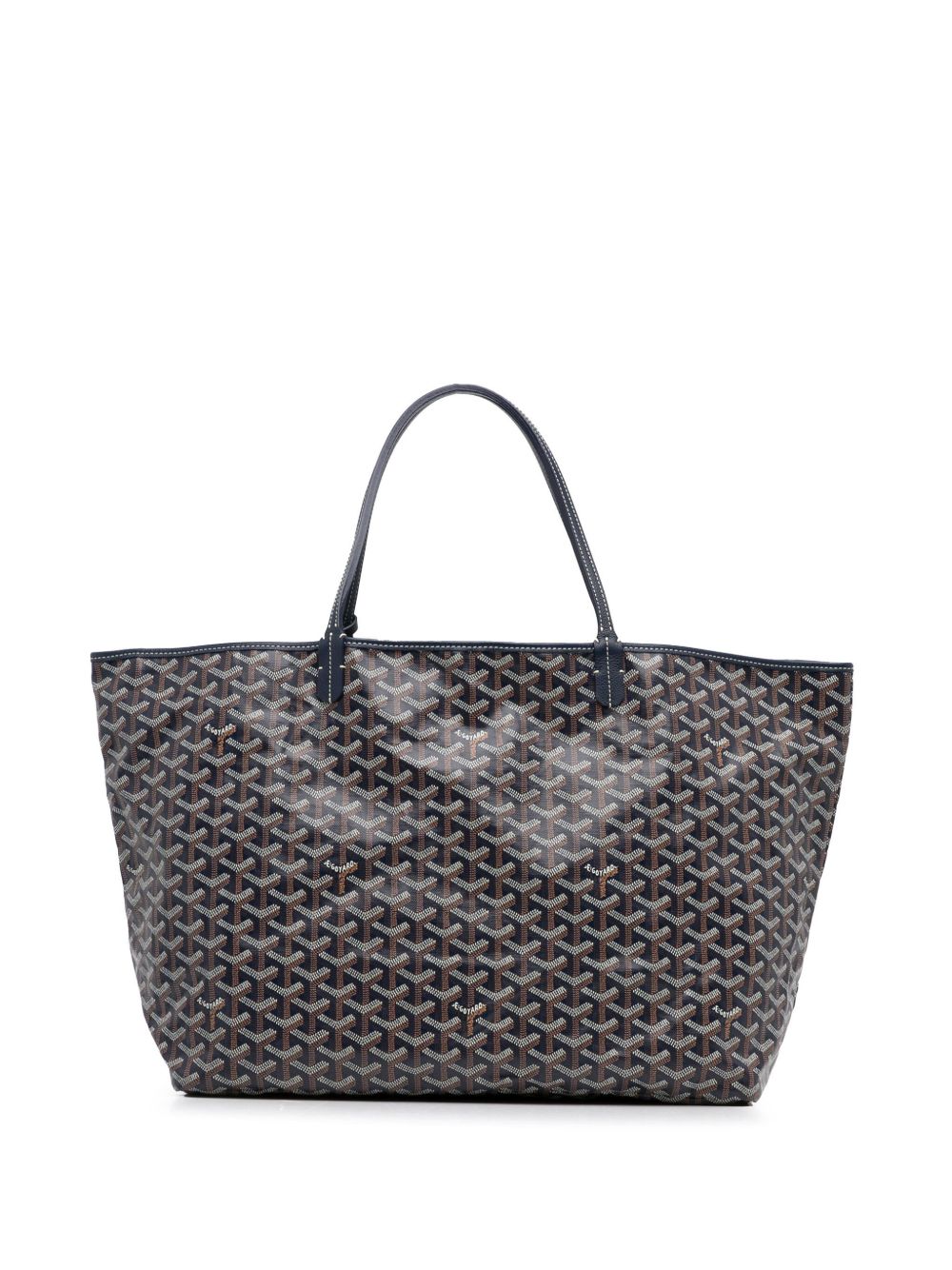 Goyard Pre-Owned 2021 GM Goyardine Saint Louis tote bag - Blue