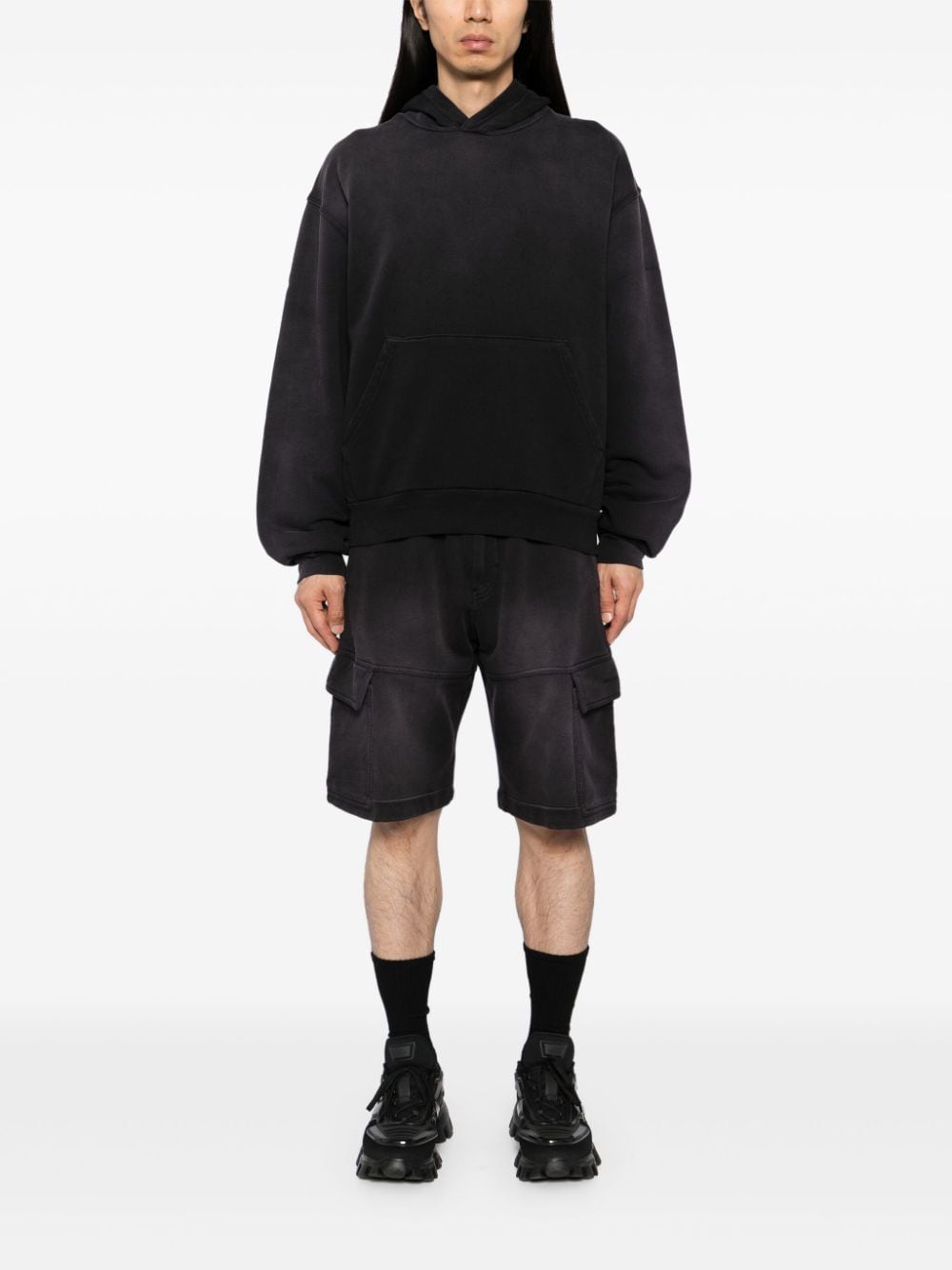 1017 ALYX 9SM Cargo shorts met geverfd effect - Grijs