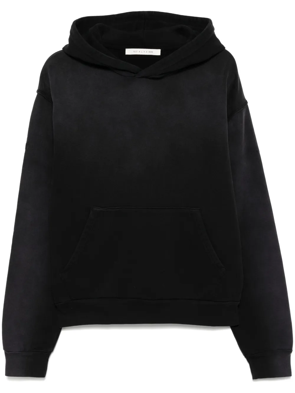 1017 ALYX 9SM garment-dyed boxy hoodie - Grey