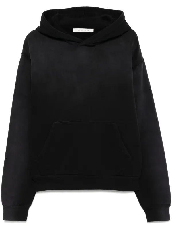 1017 ALYX 9SM garment-dyed Boxy Hoodie | Grey | FARFETCH AO
