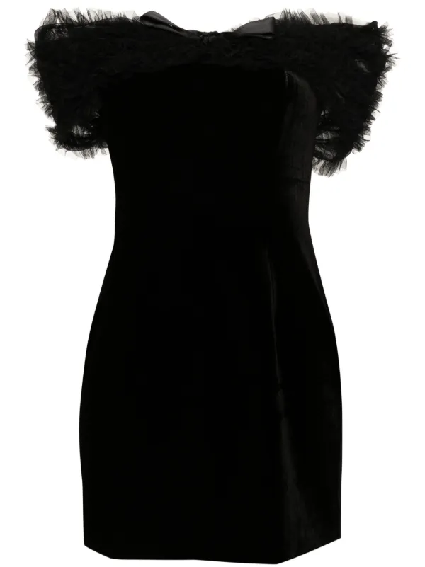 【関税込み】ALESSANDRA RICH VELVET OFF THE SHOULDER DRESS 23955098_54033712_600.jpg
