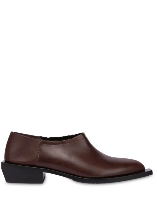 Prime Derby Royal Republiq Derby Shoes Moschino Scallop-edge