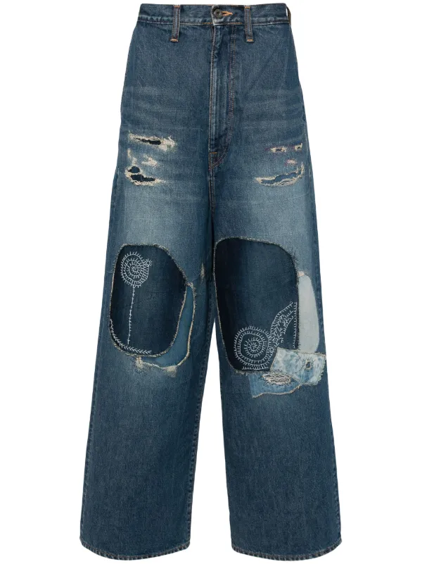 KAPITAL Port ジーンズ | ブルー | FARFETCH JP