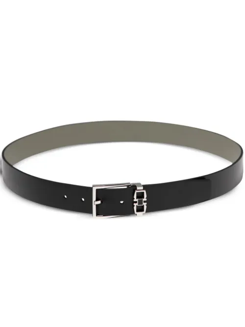 Ceinture en cuir à design réversible - Ferragamo - Modalova
