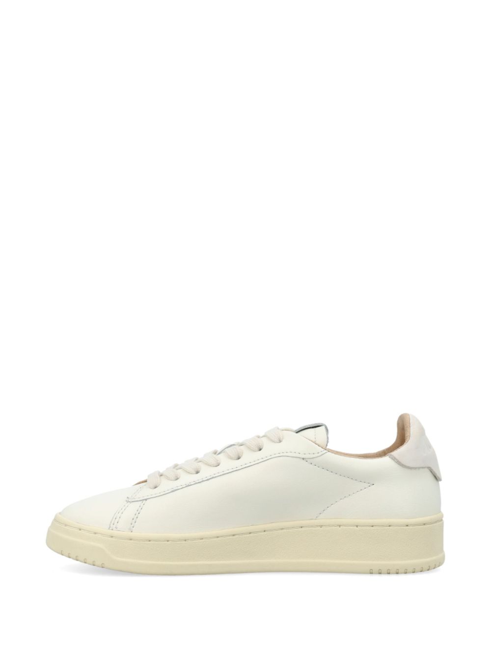 Autry Dallas Low leren sneakers Wit