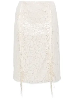 semi-sheer jacquard dress